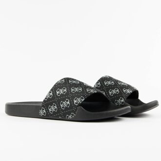 Guess herensneaker Tokyom Aufschrift Zwart - EU 42