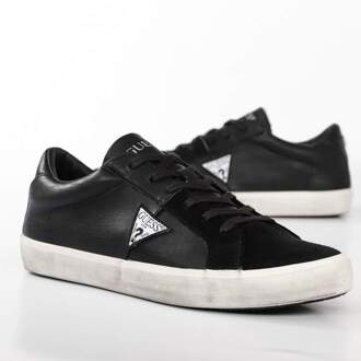 Guess herensneakers in antraciet. Zwart - EU 40