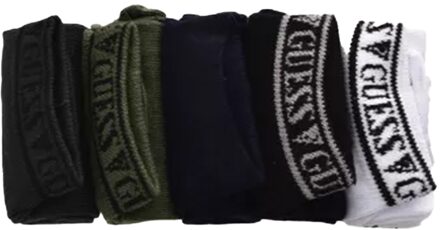 Guess herensokken (verpakking van 5 stuks) Active - maat One Size Veelkleurig