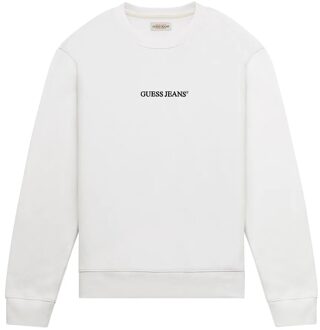 Guess herensweatshirt, G op de voorkant Wit - L