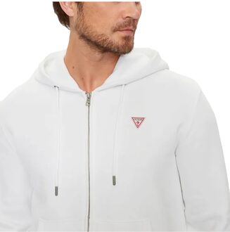 Guess herensweatshirt met G-driehoek Wit - S