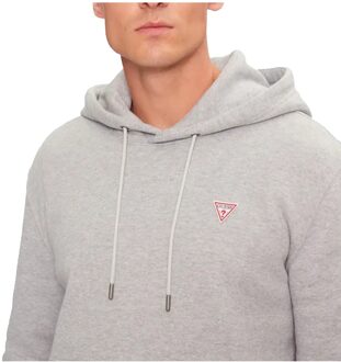 Guess herensweatshirt met patch Grijs - L