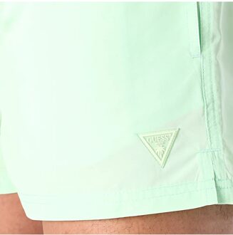 Guess herenzwempak met driehoekig patch Groen - L