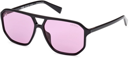 Guess Hoogwaardige zonnebril voor een glamoureuze uitstraling Guess , Black , Unisex - 58 MM
