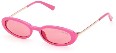 Guess Hoogwaardige zonnebril voor een glamoureuze uitstraling Guess , Pink , Unisex - 51 MM