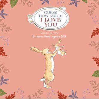 Guess How Much I Love You Planner Wall Calendar 2025 - Calendars, Carousel