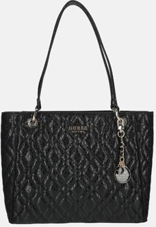 Guess Isemay Noel tote shopper black Zwart