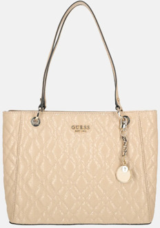Guess Isemay Noel tote shopper pale mocha Bruin