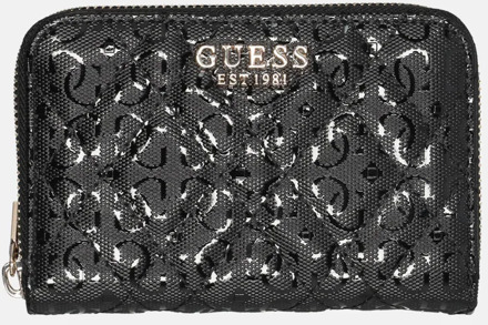Guess Isemay portemonnee M black Zwart
