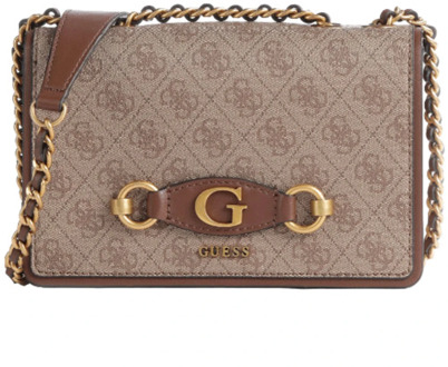 Guess Izzy Mini Crossbodytas 4G-Logo Bruin multi - T/U