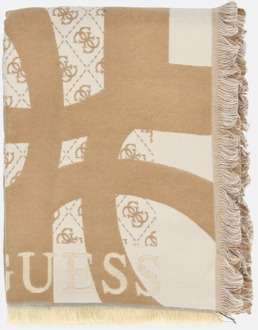 Guess Jacquard Kefiah sjaal beige