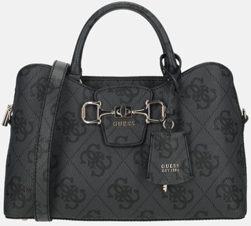Guess Janie girlfriend handtas coal logo Zwart