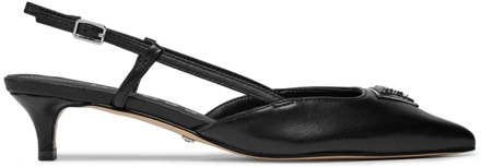 Guess Jesson Slingback Echt Leer Zwart - 38