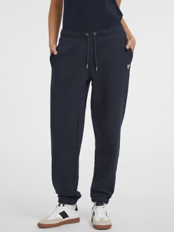 Guess Joggingbroek Voor Dames Met Mini Label Donkerblauw - S