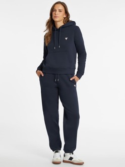 Guess Joggingbroek Voor Dames Met Mini Label Donkerblauw