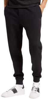 Guess joggingbroek voor heren met driehoekig logo Zwart
