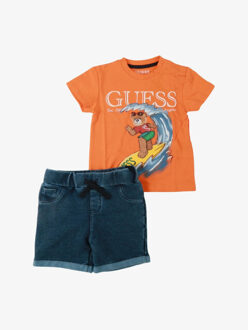 Guess Jongens set short Oranje - 86