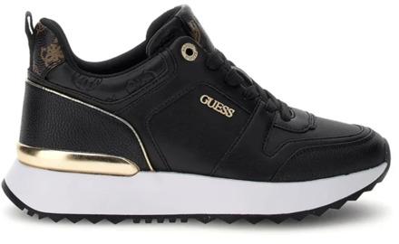 Guess Kaddy Sneakers Logo Details Zwart - 37