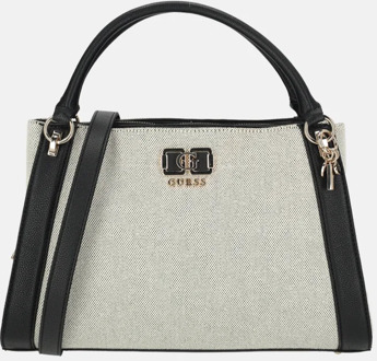 Guess Karnilla girlfriend schoudertas naturel/black Beige - No Size