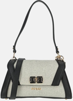Guess Karnilla schoudertas naturel/black Beige - No Size
