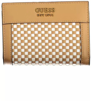 Guess Katey Portefeuille Gevlochten Beige multi - T/U