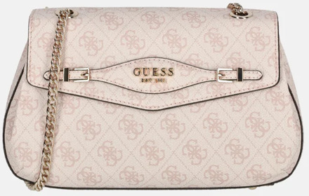 Guess Katya crossbody tas rose water logo Roze