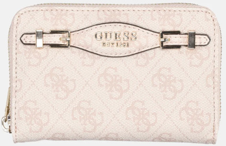 Guess Katya portemonnee M rose water logo Roze