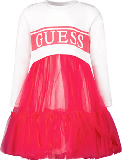 Guess Kinder meisjes jurk Fuchsia - 116