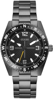 Guess Klassiek Analoog Horloge Zwart - T/U