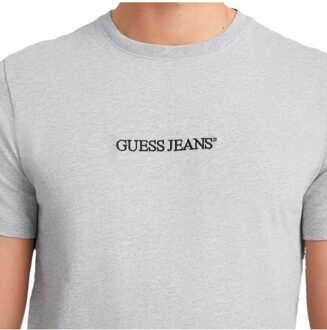 Guess Klassiek Guess T-shirt voor heren - maat L Grijs