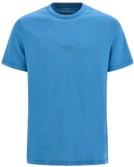 Guess Klassiek Guess T-shirt voor heren - maat XL Blauw