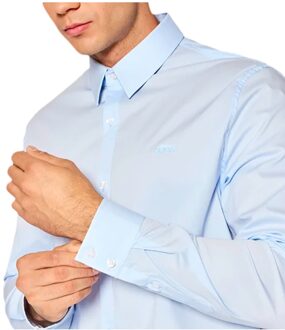 Guess klassiek herenoverhemd Blauw - S