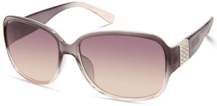 Guess Kristalaccent vierkante zonnebril Grijs