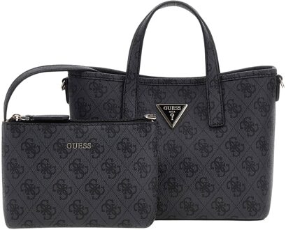 Guess Latona Mini Handtas 4G-Logo Zwart multi - T/U