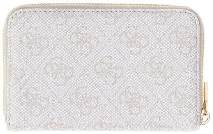 Guess Laurel medium zip portemonnee - maat One size Beige
