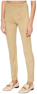 Guess Legging Kunstsuède Beige - M