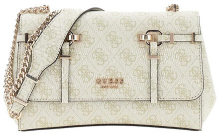 Guess Leona logo crossbody - maat One size Groen