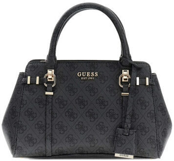 Guess Leona logo sml mlti comp stchl Houtskool - One size
