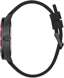 Guess Letterman Heren Zwarte Horloge GW0903G2