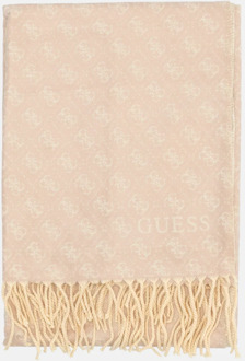 Guess Logo sjaal rose Roze
