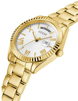 Guess Luna Dames Horloge Goudkleurig GW0308L2 - One Size