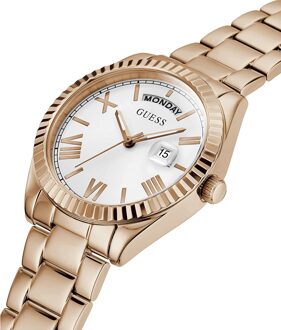 Guess Luna Dames Horloge Rosékleurig GW0308L3 - maat Roségoud