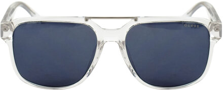Guess Mannen Zonnebril 59/15/140 mm Hars Transparant - One Size