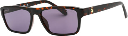 Guess Mannen Zonnebril 62/14/135 mm Geïnjecteerd Bruin - One Size