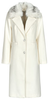 Guess Mantel Guess KAROLE FUR COLLAR" Wit - S, M, XL