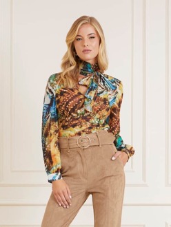Guess Marciano Blouse Print All-Over Multicolor - 40