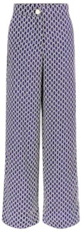 Guess Marciano Broek Met Logoprint Blauw multi - 38