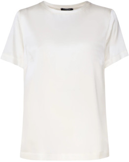 Guess Marciano Top Gemengde Zijde Crème - 44