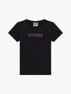Guess Meisjes t-shirt zwart - 104