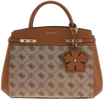 Guess Melinda logo schoudertas Bruin - One size